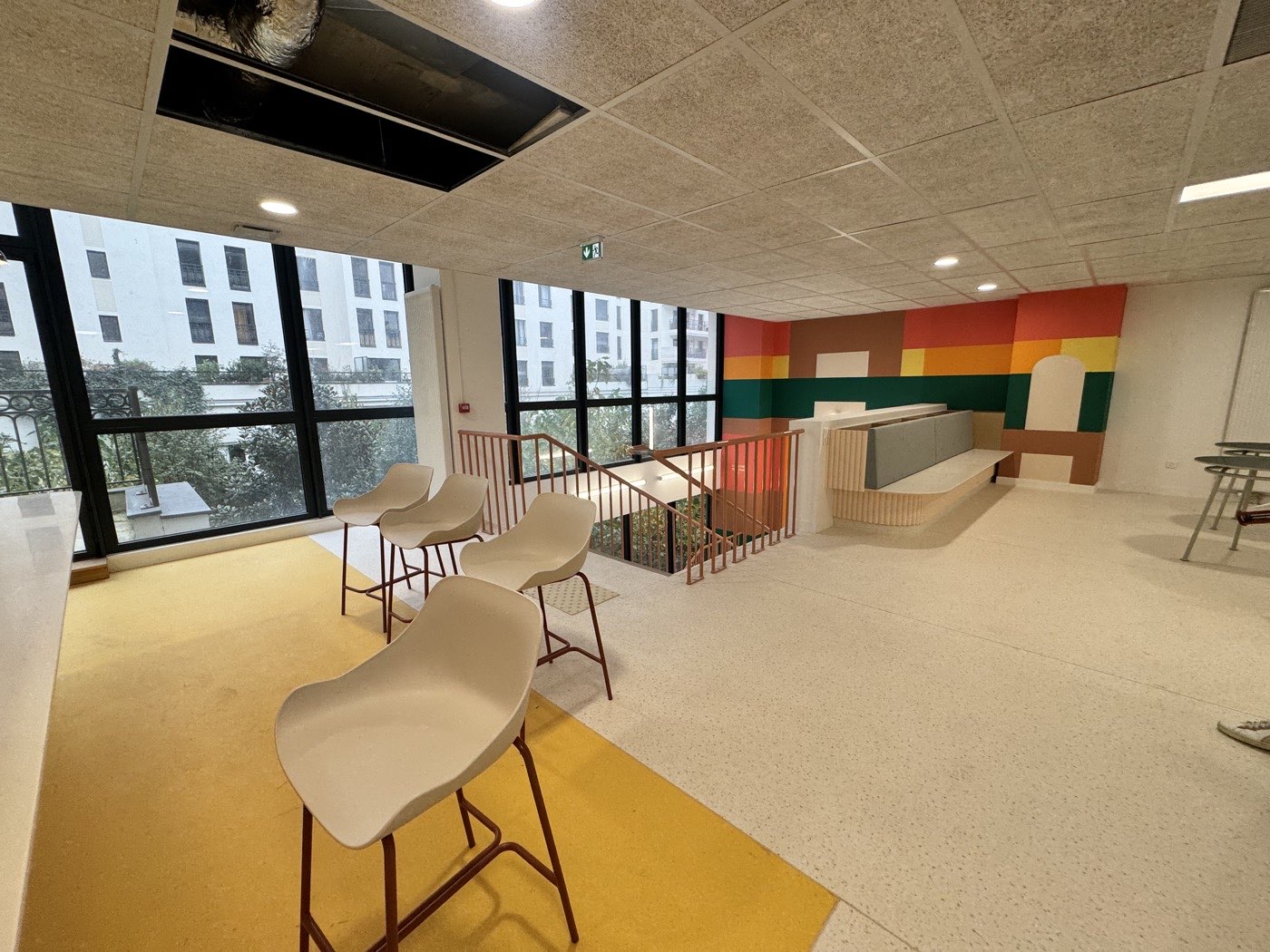 Aménagement d'un pôle enfance et famille rue Simone Veil à Saint-Ouen-sur-Seine 