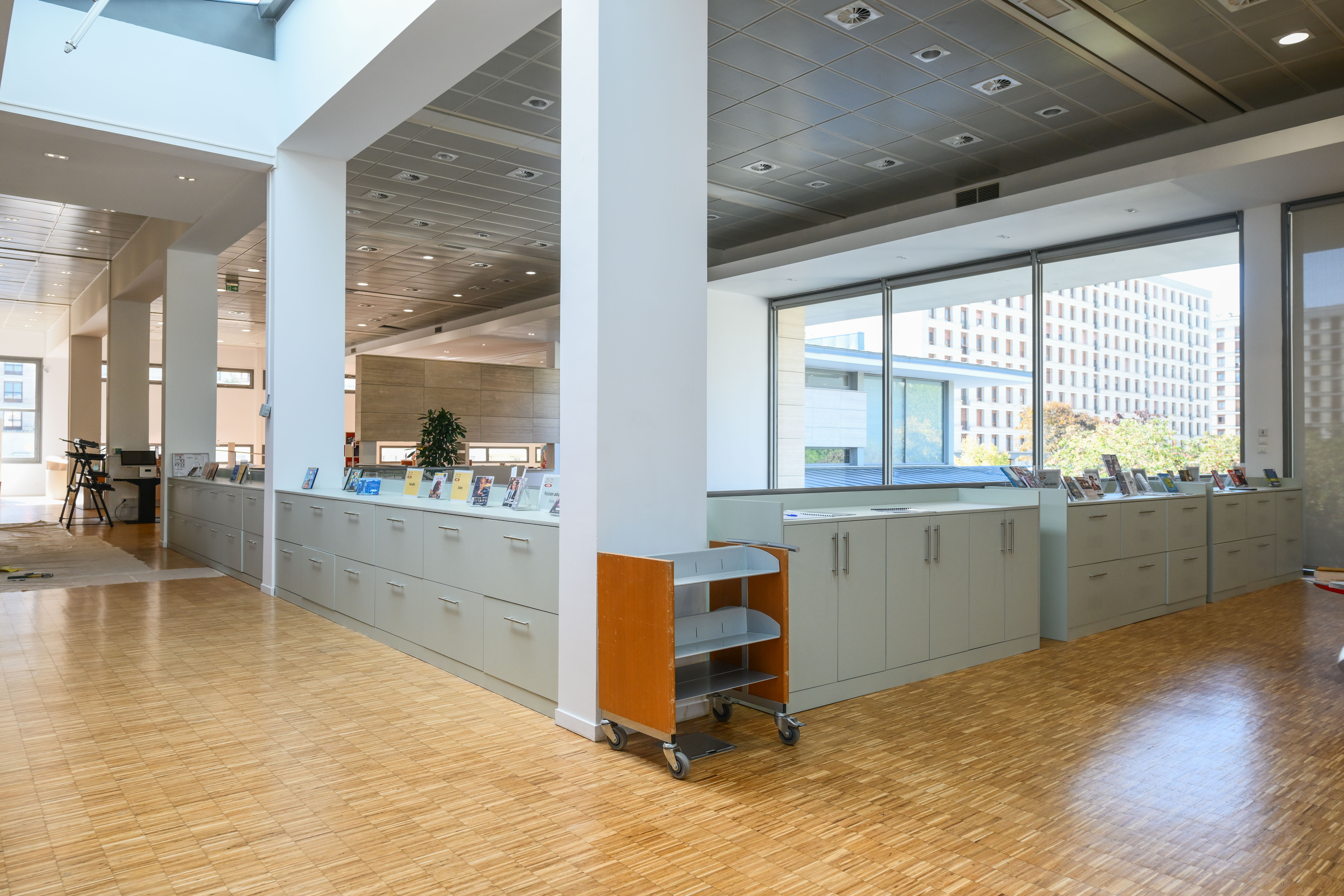 Médiathèque de Meudon – Salle de travail